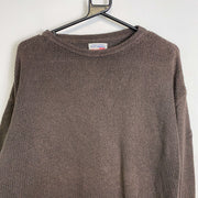 Vintage Brown Levi's Knit Jumper Sweater XL