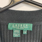 Black Lauren Ralph Lauren Knit Jumper Sweater Womens Medium