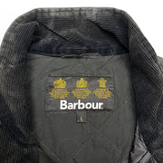 Black Barbour Quilted Jacket Women's Large