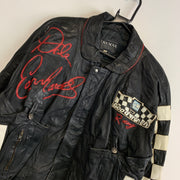 Black Goodwrench Leather Jacket Men's M/L