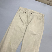 Beige Levi's Jeans W34