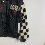 Black Goodwrench Leather Jacket Men's M/L