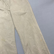 Beige Levi's Jeans W34