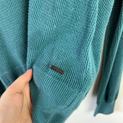 Turquoise Calvin Klein Knitwear Sweater Women's Medium
