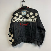 Black Goodwrench Leather Jacket Men's M/L