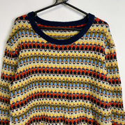 Multicolour Wool Sweater Vintage Medium