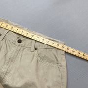 Beige Levi's Jeans W34