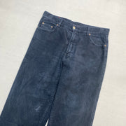 Navy Mash Durable Jeans W33