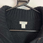 Black L.L.Bean Knitwear Cardigan Sweater Women's Small