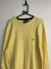 Yellow CHAPS Knitwear Jumper Men's Large