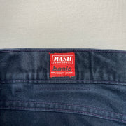 Navy Mash Durable Jeans W33