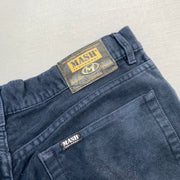 Navy Mash Durable Jeans W33