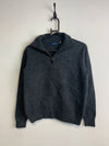 Grey Ralph Lauren 1/4 Zip-up Jumper Men's Large