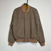 Vintage Khaki ParFour Bomber Jacket Medium