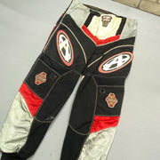 Black White Red Answer Racing Edge Motorcycle Pants W36