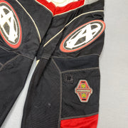 Black White Red Answer Racing Edge Motorcycle Pants W36