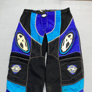 Black and Blue Answer Racing Edge Motorcycle Pants W34