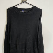 Black GAP Knit Jumper Sweater XL