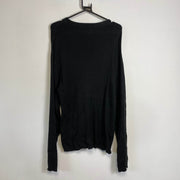 Black GAP Knit Jumper Sweater XL