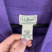 Purple L.L.Bean Jumper Women's Large