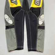 Khaki Black Yellow Oxbow Motorcycle Pants W34