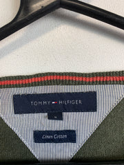 Green Tommy Hilfiger Jumper Men's Small