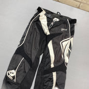 Black and White Kenny Racing Motorcycle Pants W32