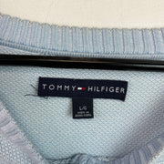 Light Blue Tommy Hilfiger Jumper Women's Large
