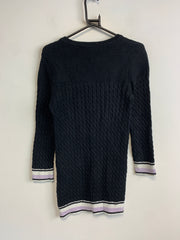 Black Tommy Hilfiger Cable Knit Sweater Women's Medium