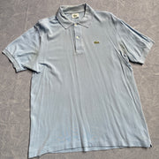 Light Blue Lacoste Polo Shirt Men's Medium