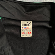 Vintage Black and Purple Puma Track Jacket Men's XL