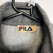 Grey Fila Full Zip Fleece Small