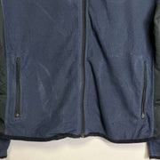 Vintage Navy Neck Swoosh Fleece 90s Nike Womens XL