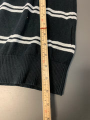 Black and White Tommy Hilfiger Jumper Women's XXL