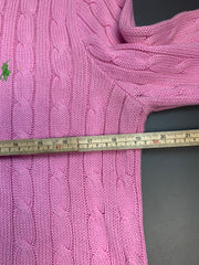 Pink Ralph Lauren Knitwear Jumper Women's Large