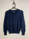 Navy Ralph Lauren V-neck Jumper Women's Medium