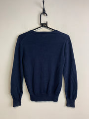 Navy Ralph Lauren V-neck Jumper Women's Medium