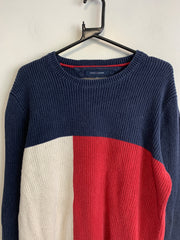 Navy Red White Tommy Hilfiger Women's Large