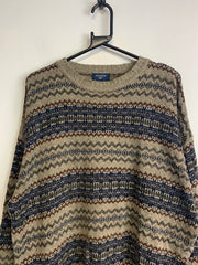 Multi-colour Dockers Striped Jumper Men's XL