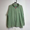 Vintage Green Kappa Full Zip Fleece Large