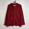 Vintage Red Puma Hoodie Full Zip Fleece Womens XL