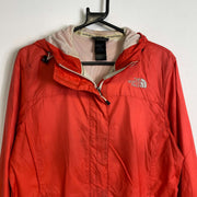 Orange North Face Jacket Womens Medium