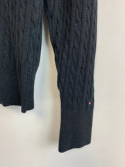 Black Tommy Hilfiger Cable knit Sweater Women's Medium