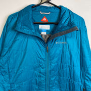 Blue Columbia Jacket Light Puffer Mens 2XL