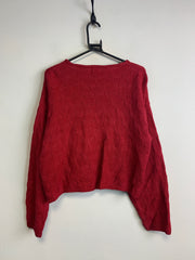 Red GAP V-neck Cardigan Women's Large