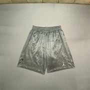 Silver Jordan Sport Shorts Men's Large