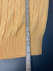 Yellow Knitwear Sweater Men's XL