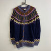 Purple Chunky Knit Sweater Women's Small