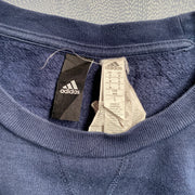Navy Adidas Sweatshirt Men's Medium