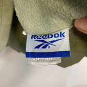 Vintage Green Reebok Quarter Zip Sweatshirt Medium